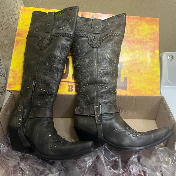 Corral Whipstitch Boots Size 9.5 - Picture 10 of 12